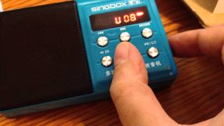 SINGBOX SV-935 видео обзор