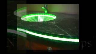 "NightLight Tops" Countertops by Crafted Countertops - Custom Lighted LED