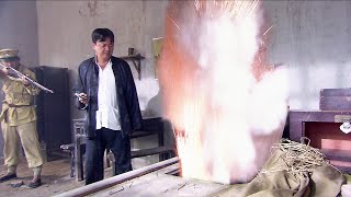 日軍封鎖城門圍剿八路軍隊長，殊不知他早已從地道逃走，還給日軍留了個大寶貝！ ️ 抗日