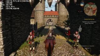 Witcher 3 RX480/Pentium G4600 | 1080p High/No NGW (ReLive -4-10fps)
