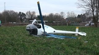 [HUBSCHRAUBER ABSTURZ] - HELIKOPTER CRASH - FEUERWEHR | POLIZEI & LUFTAUFSICHT im Einsatz
