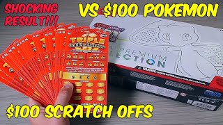 I Bought $100 Lottery Scratch Offs Vs $100 Pokémon 151 Ultra Premium Collection Box