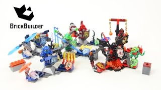 Lego All Nexo Knights - Ultimate sets together!