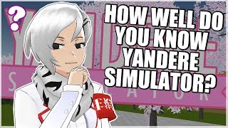 Shiromi's SECRET IDENTITY Revealed! - How Well do YOU know Yandere Simulator?