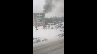 В Нижней Салде газовщики спалили квартиру. Видео № 2