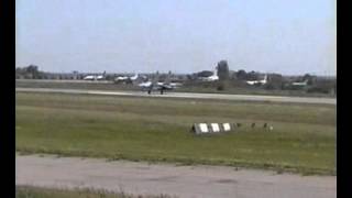 Посадка Су-27 без конуса