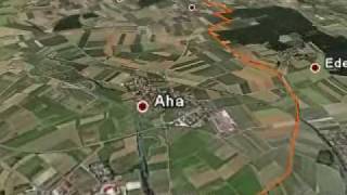 1. Etappe - Altmühltal Panoramaweg - von Gunzenhausen nach Spielberg