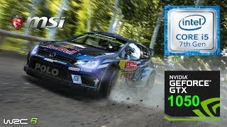 WRC 6 MSI GL62M 7RD i5 7300HQ GTX 1050 (All Settings Tested)