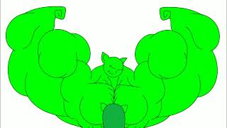 Two Alien Girls Muscle Growth (Super-Slow-Motion)