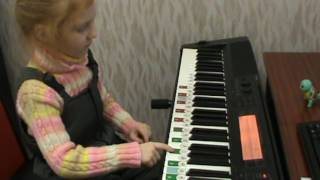 Soft Mozart Зимний Академический концерт 2016-2017 Злата, 6 лет, Россия, г.Чайковский