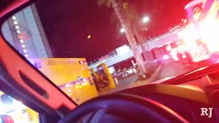 Las Vegas man loads wounded into truck after deadly shooting