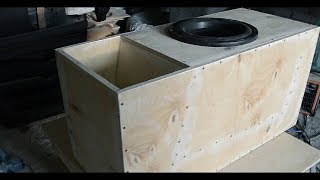 Рупорный короб своими руками для MAGNUM M12 D4 ! Схема , процесс , результат ! АВТОЗВУК