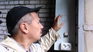 Установка амперметра на эл. шкаф. Как изготовить квадратное отверстие