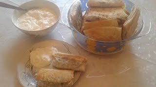 Lavaş icinde Göyerti