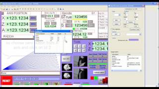 How to change Y axis to be A axis on Mach3 screen