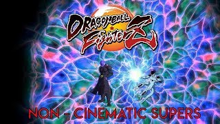 Dragon Ball FighterZ - Supers without cinematic camera or HUD