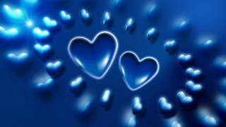 ФУТАЖ Фон с сердечками - Footage Background with hearts