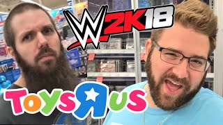 VIDEO GAME SHOPPING AT TOYSRUS! WHAT WWE 2K18 VERSION DID GRIM PREORDER?