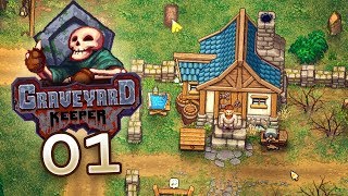 Graveyard Keeper [#01] - Plötzlich Hausmeister der Toten - Let's Play