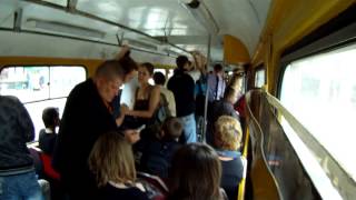 Lviv Tram ticket check procedures.GO PRO MP4