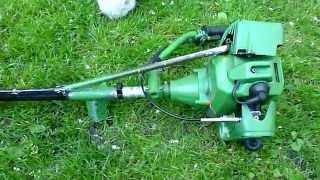 Самодельный лодочный мотор весом 6 килограмм (Homemade boat motor)