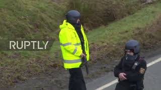 Germany: Investigators on site of crime after deadly shooting of two police officers