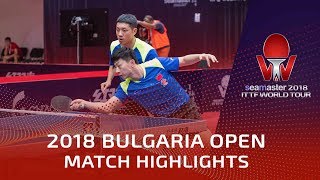 Ma Long/Xu Xin vs Lubomir Jancarik/David Reitspies | 2018 Bulgaria Open Highlights (1/4)