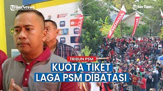 Laga PSM Makassar vs Barito Putera di Izinkan Polisi, Tapi Kuota Ticket Dibatasi