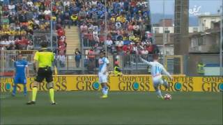 Amazing Goal Free kick Dries Mertens vs  Empoli