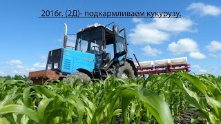 2016г 2Д Продолжаем подкармливать кукурузу музыкальная серия.