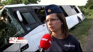 Baranyai buszbaleset: amputálni kellett egy kislány karját