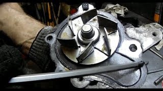 Замена рабочей помпы охлаждения Причина течи Hyundai Santa Fe Авторемонт