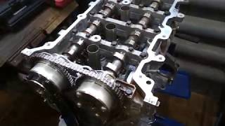 Hyundai iX35 (13) G4NA (2.0) (Ремонт ДВС) Сборка ч.6 (Привод ГРМ)