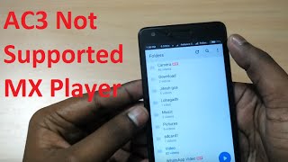 Ac3 not supported in MX player solution(Hindi)