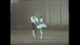 La Fille Mal Gardee pas de deux Schooll Bolshoi Ballet