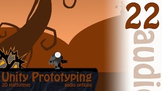 2D Prototyping in Unity - Tutorial - Platformer - Coded Audio Options