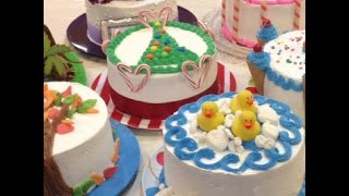Easy Way to Frost a Birthday Cake