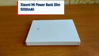 Обзор Xiaomi Mi Power Bank Slim 5000mAh