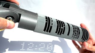 Солнечные часы с цифровой индикацией на 3D принтере 3d print #Shorts