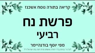 פרשת נח - רביעי - נוסח אשכנז