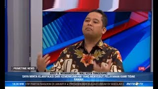 Heboh 'Bentrok' Wali Kota Tangerang Vs Menteri Yasonna
