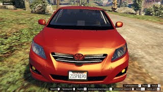 GTA 5 2010 Toyota Corolla Altis XEL
