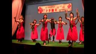 「小林れい子フラ舞踏塾」　第１回新宿ALTA・フラ祭り