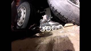 Crushing roller skate shoe (38 ton truck) part 2