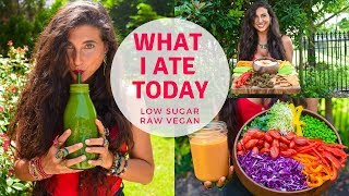 WHAT I ATE TODAY | Raw Vegan Low Sugar Meals & Recipes...Keto Diet?!