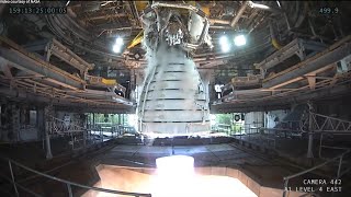 SLS RS-25 Engine Test, 8 June 2023