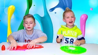 ТИША расстроен... Ну их эти ЧЕЛЛЕНДЖИ❗️❗️❗️Gigantic slime❗️Well, their these CHELLENGES❗️❗️