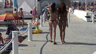 Odessa Super Girls on the beach! And the Star on.... pop! )))