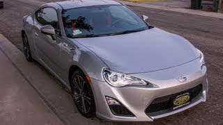 Toyota Scion FRS Detalied Interior Console Radio Backseat & Trunk Tour Review