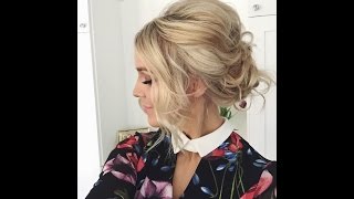 How to: Messy Updo (Prom/Wedding)